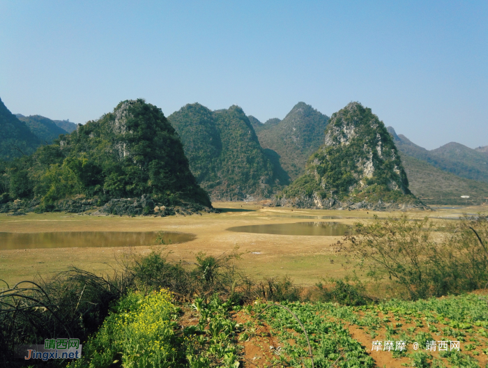 小山小池小草原，靖西录峒镇坐屯风光。 - 靖西网