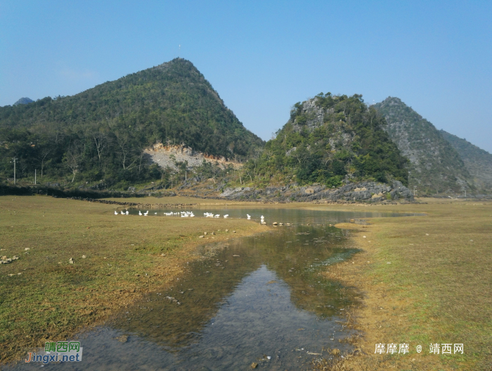 小山小池小草原，靖西录峒镇坐屯风光。 - 靖西网