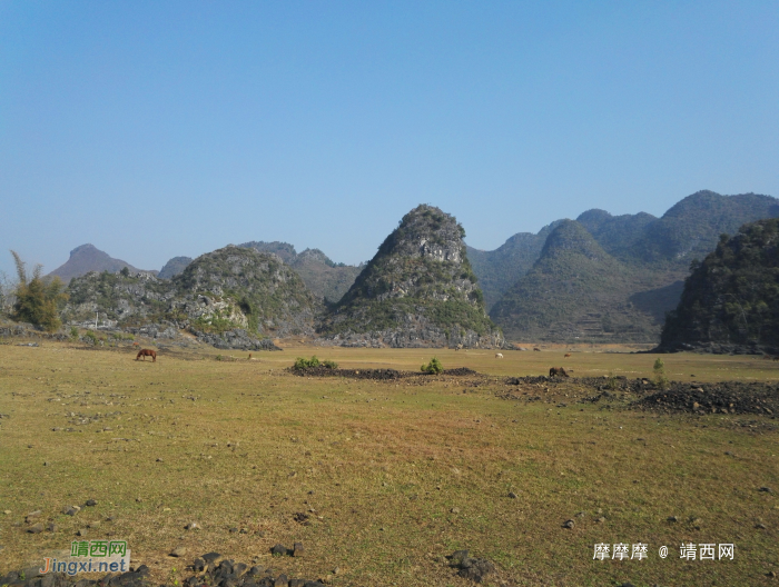 小山小池小草原，靖西录峒镇坐屯风光。 - 靖西网