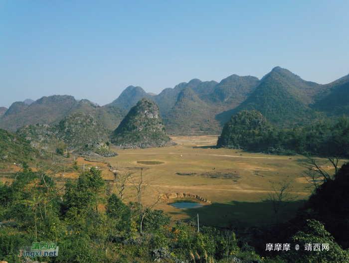 小山小池小草原，靖西录峒镇坐屯风光。 - 靖西网