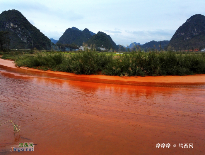 靖西红水河又干净了，鱼儿回来了——靖西新景区，红水河风光（下）。 - 靖西网