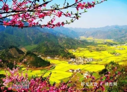 和风习习催莺飞，细雨纷纷迎春回。山前树下园草绿，桃花谷中又芳. - 靖西网