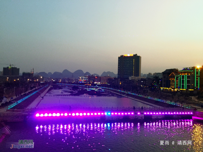 这风景不是时时都会有，美丽的靖西龙潭夕阳风景 - 靖西网