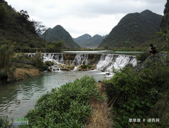 同德有美景之野钓叫念小水坝。 - 靖西网