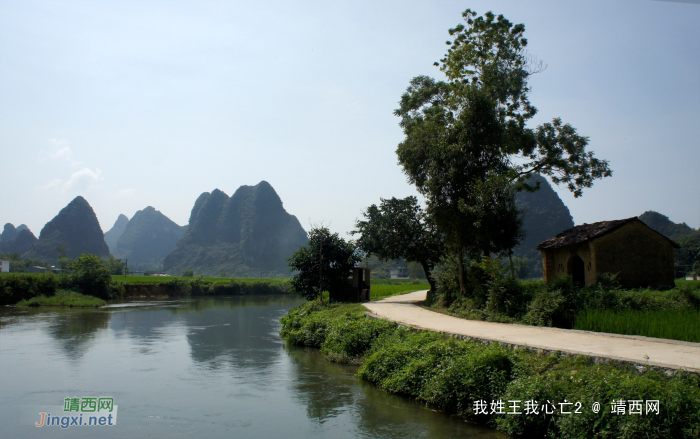 化峒镇三友村田园美景 - 靖西网