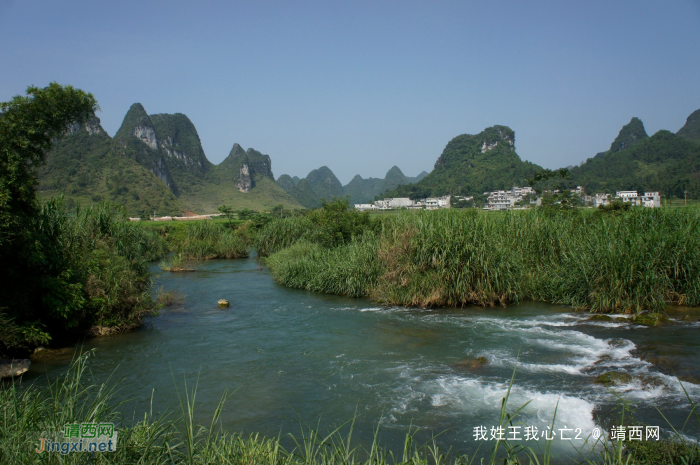 化峒镇三友村田园美景 - 靖西网