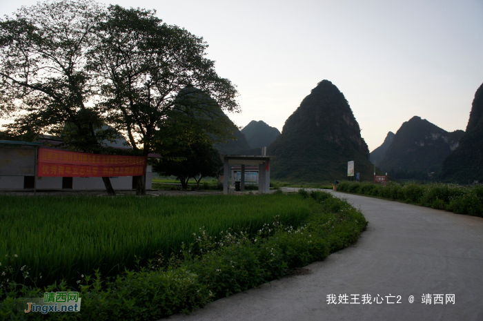 化峒镇三友村田园美景 - 靖西网