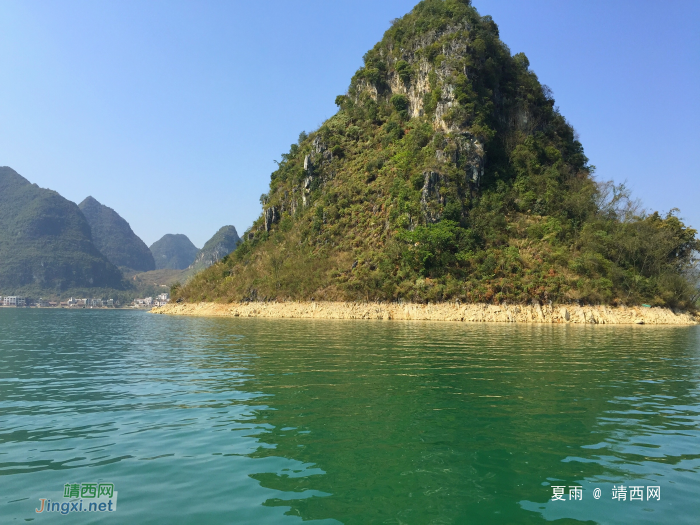 晴天下的渠洋湖，来几张渠洋湖玩玩 - 靖西网