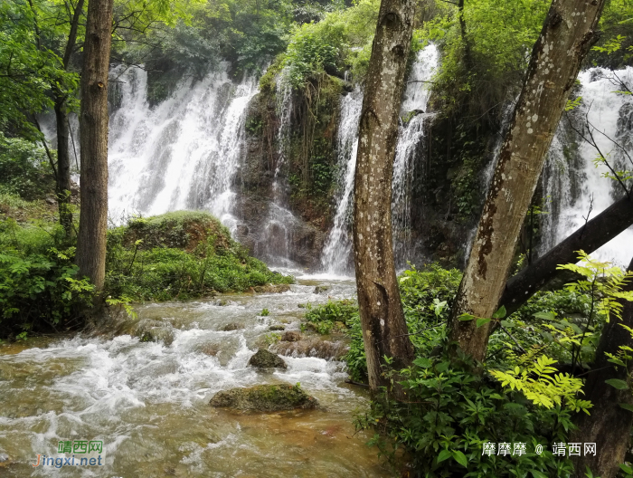 可能是史上最完整的，靖西市爱布瀑布群之渠下瀑布。 - 靖西网