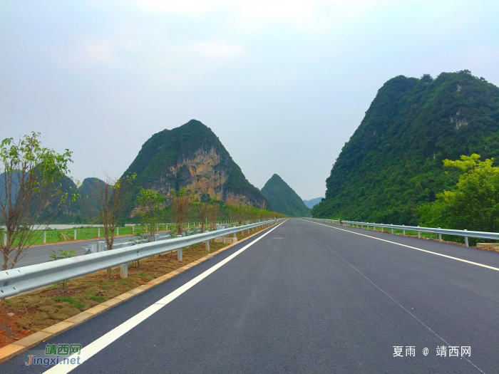 美丽靖西：靖西田园美如画，风物随春天潇洒。山青水碧连天外 - 靖西网