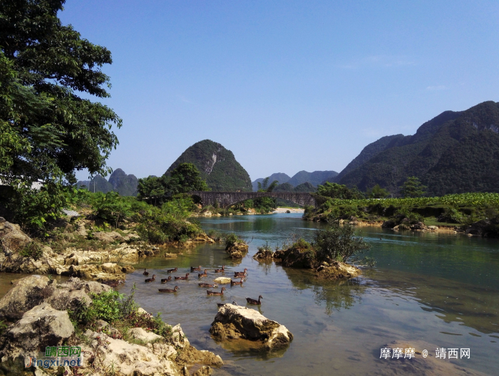 简朴实用，靖西市岳圩上皿桥。 - 靖西网