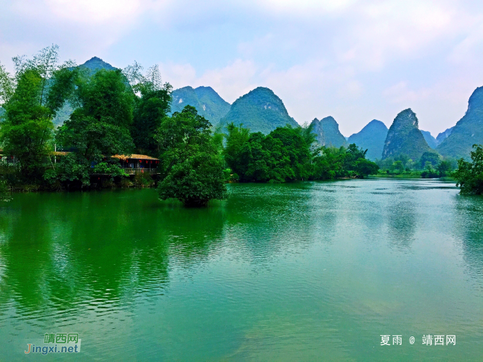 緑色的靖西之夏：绿的流水绿的山，绿的人家绿的树。绿的田园绿的 - 靖西网