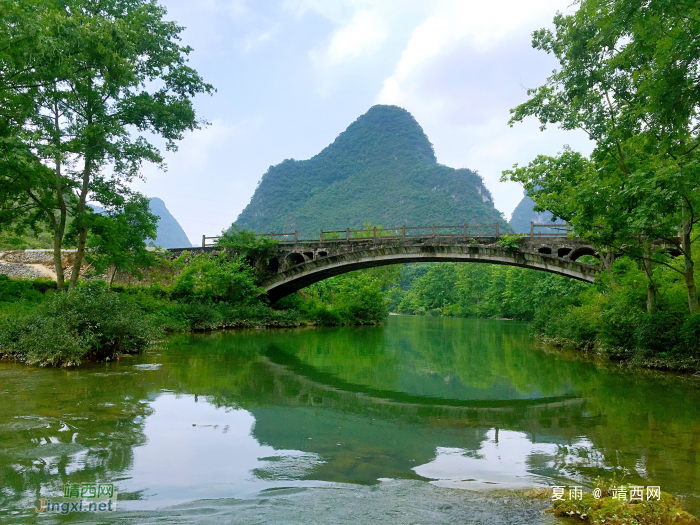 緑色的靖西之夏：绿的流水绿的山，绿的人家绿的树。绿的田园绿的 - 靖西网