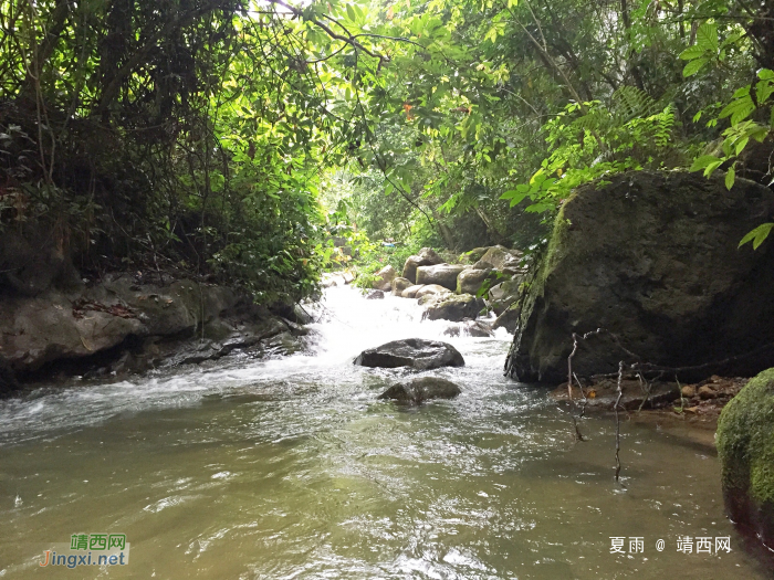 林幽鸣山鸟，谷深流清泉。 - 靖西网