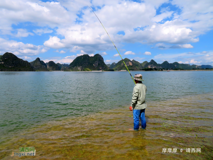 走，渠洋湖钓鱼去！用小虾做鱼饵，几乎是二分钟钓上来一条，那种感觉，就是爽！ - 靖西网