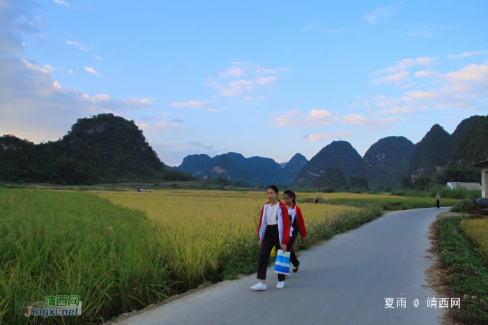 不经意之间，秋已至深，秋意又浓浓。天高風清，云烟满山间，金谷 - 靖西网