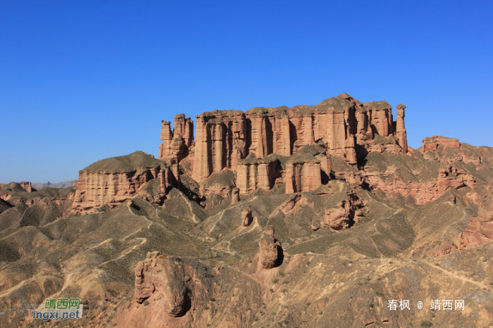 甘肃张掖冰沟丹霞、平山湖大峡谷， 大自然的鬼斧神工 - 靖西网