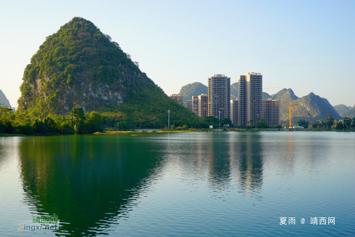 临湖而居我家住在银山脚下龙潭湖边，这里地处幽静，远离闹市的喧. - 靖西网