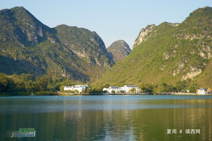 临湖而居我家住在银山脚下龙潭湖边，这里地处幽静，远离闹市的喧. - 靖西网