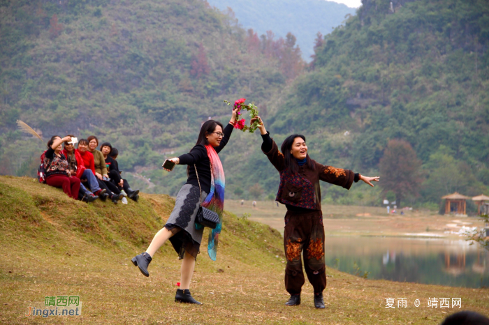 德保红枫森林公园：一年一度秋风劲，又见满山枫叶红。 - 靖西网