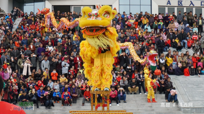 靖西2017年春节祈福民俗大巡游 - 靖西网