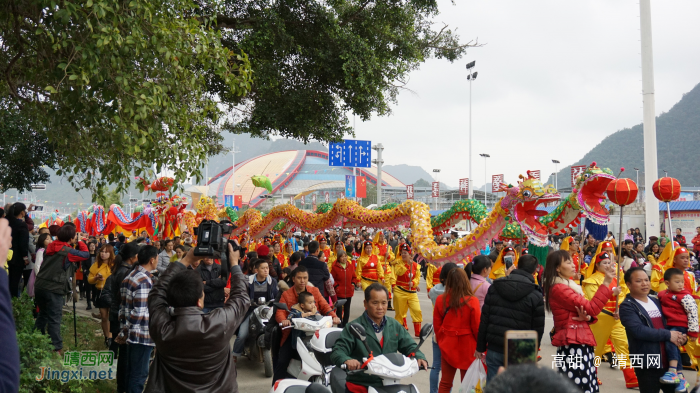 靖西2017年春节祈福民俗大巡游 - 靖西网