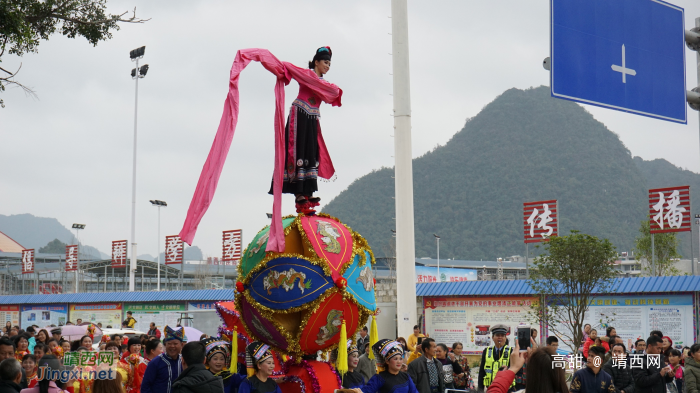 靖西2017年春节祈福民俗大巡游 - 靖西网