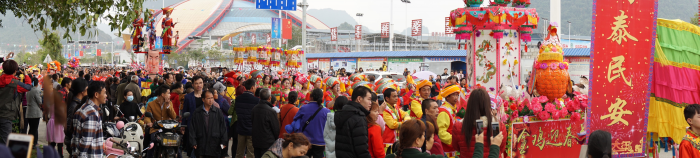 靖西2017年春节祈福民俗大巡游 - 靖西网