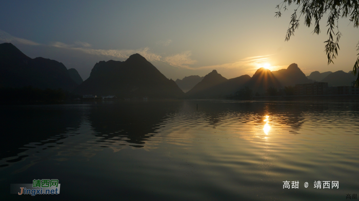 龙潭晨景 - 靖西网