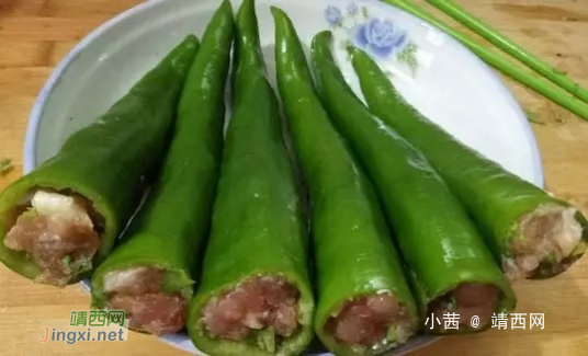 虎皮辣椒酿肉，学会这道菜比饭店美味10倍！ - 靖西网