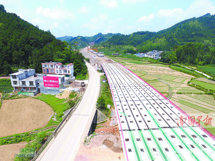 靖西到龙邦高速路预计2018年6月建成通车(图) - 靖西网