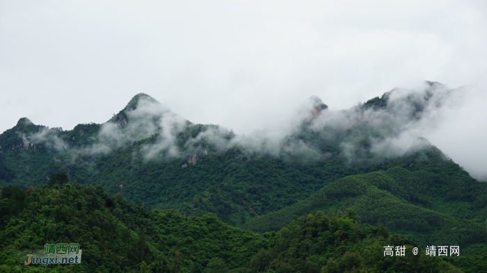 雨过天晴云雾轻,雨后的靖西山村宛若仙境,靖西特有 - 靖西网