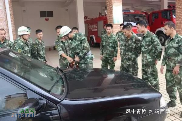 靖西消防“谋打赢,练精兵”之破拆器材熟悉训练 - 靖西网 靖西消防“谋打赢,练精兵”之破拆器材熟悉训练 - 靖西网