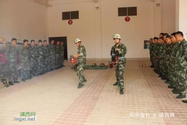 靖西消防“谋打赢,练精兵”之破拆器材熟悉训练 - 靖西网 靖西消防“谋打赢,练精兵”之破拆器材熟悉训练 - 靖西网