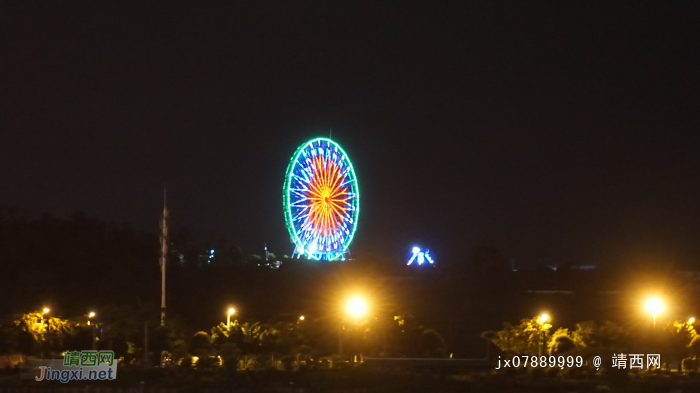 百色沙滩公园夜景 - 靖西网