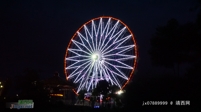 百色沙滩公园夜景 - 靖西网