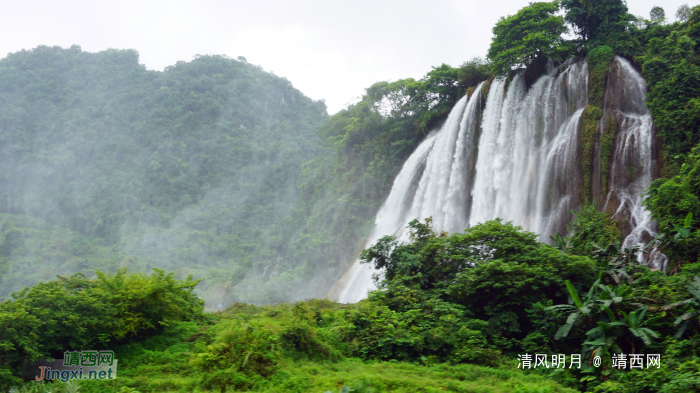 雨后的靖西湖润三叠岭 - 靖西网