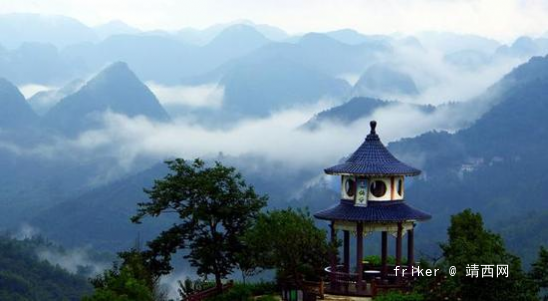 凌云茶山的清晨美景，堪比人间仙境 - 靖西网