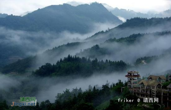 凌云茶山的清晨美景，堪比人间仙境 - 靖西网