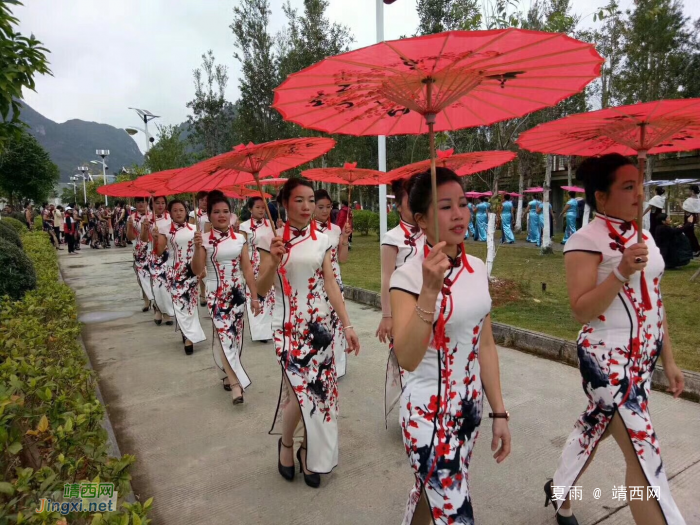 靖西市旗袍走秀 - 靖西网