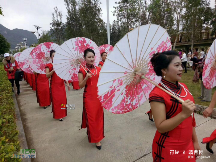 靖西市旗袍走秀 - 靖西网