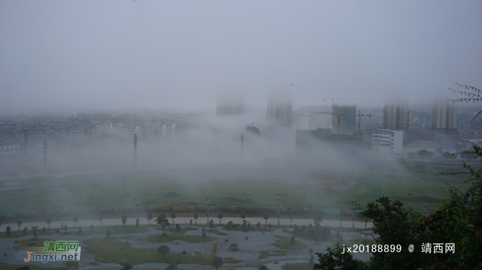 细雨绵绵，雾色朦朦 - 靖西网