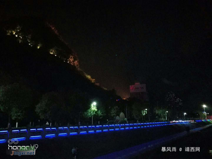 小靖西的夜景，随便一拍都很美····· - 靖西网