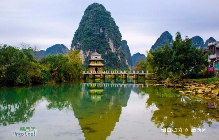 与桂林媲美的山水边城——靖西 - 靖西网