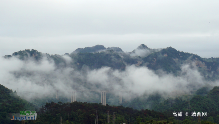 雨后的云雾山,仙境般存在人间。 - 靖西网