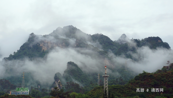 雨后的云雾山,仙境般存在人间。 - 靖西网