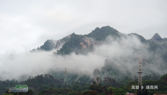 雨后的云雾山,仙境般存在人间。 - 靖西网