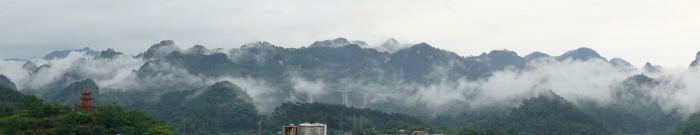 雨后的云雾山,仙境般存在人间。 - 靖西网