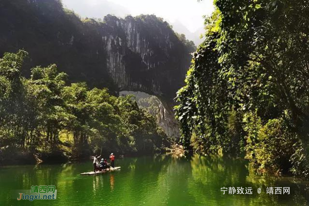 靖西县渠洋湖是广西一处深藏不露、不太为人熟知的绝世美景 - 靖西网