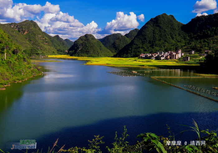 靖西连镜湖秋景 - 靖西网